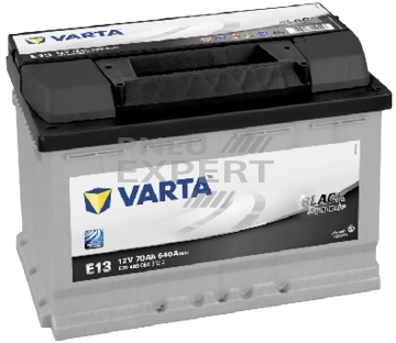 Аккумулятор Varta Black Dynamic E13 70Ah 640A (570 409 064) от интернет магазина Pneuepxert.md 