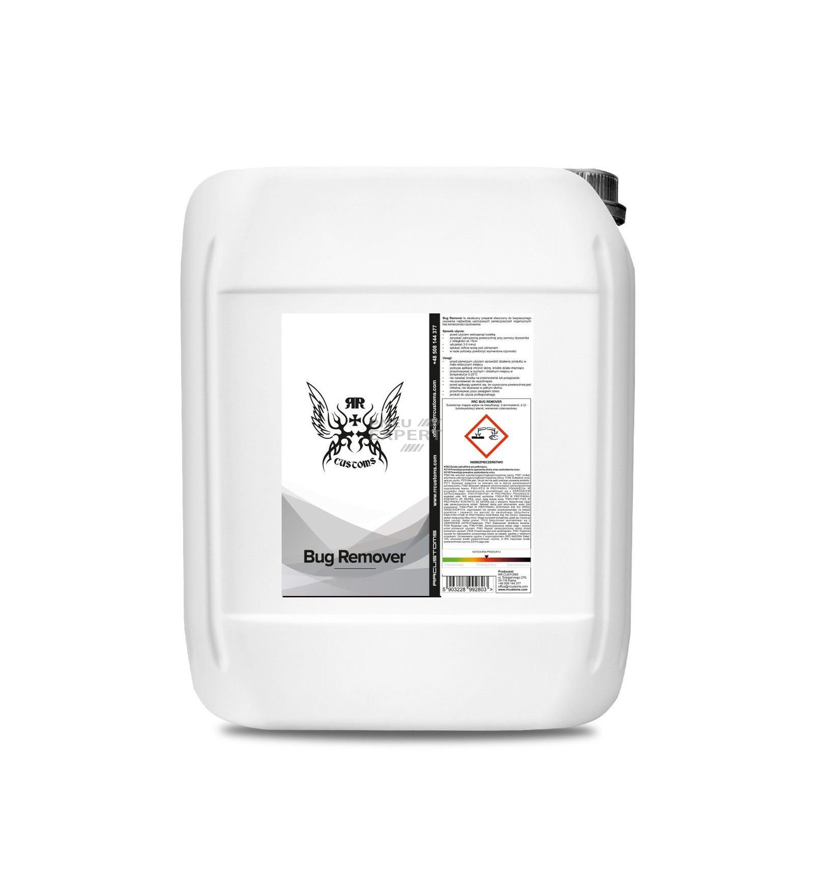 RRC BUG REMOVER 5L ( Solutie indepartat insecte) in magazin Pneuexpert.md