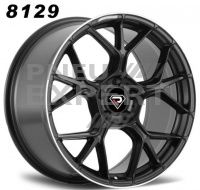 Фото Изображение Tiffando 8129 19x8.5 5x112 ET42 Dia66.6 MattBlack Lip (front) от онлайн магазина Pneuexpert.md 