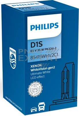 XENON Philips D1S WhiteVision gen2 (+120%) 85415WHV2C1 от магазина Pneuexpert.md
