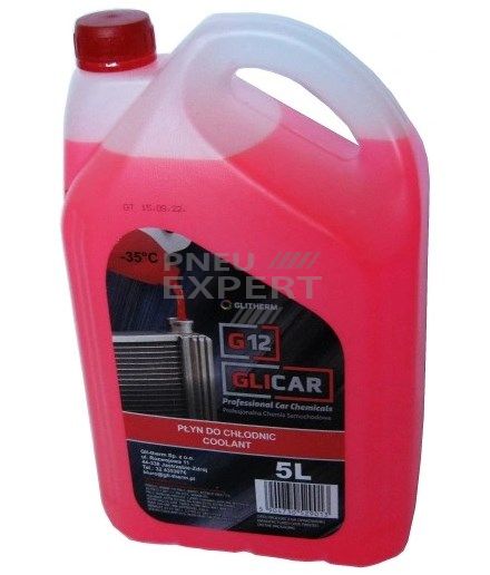 GLICAR LIQUID G12 UV RED 5L в магазине Pneuexpert.md